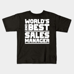 2nd best sales manager Kids T-Shirt